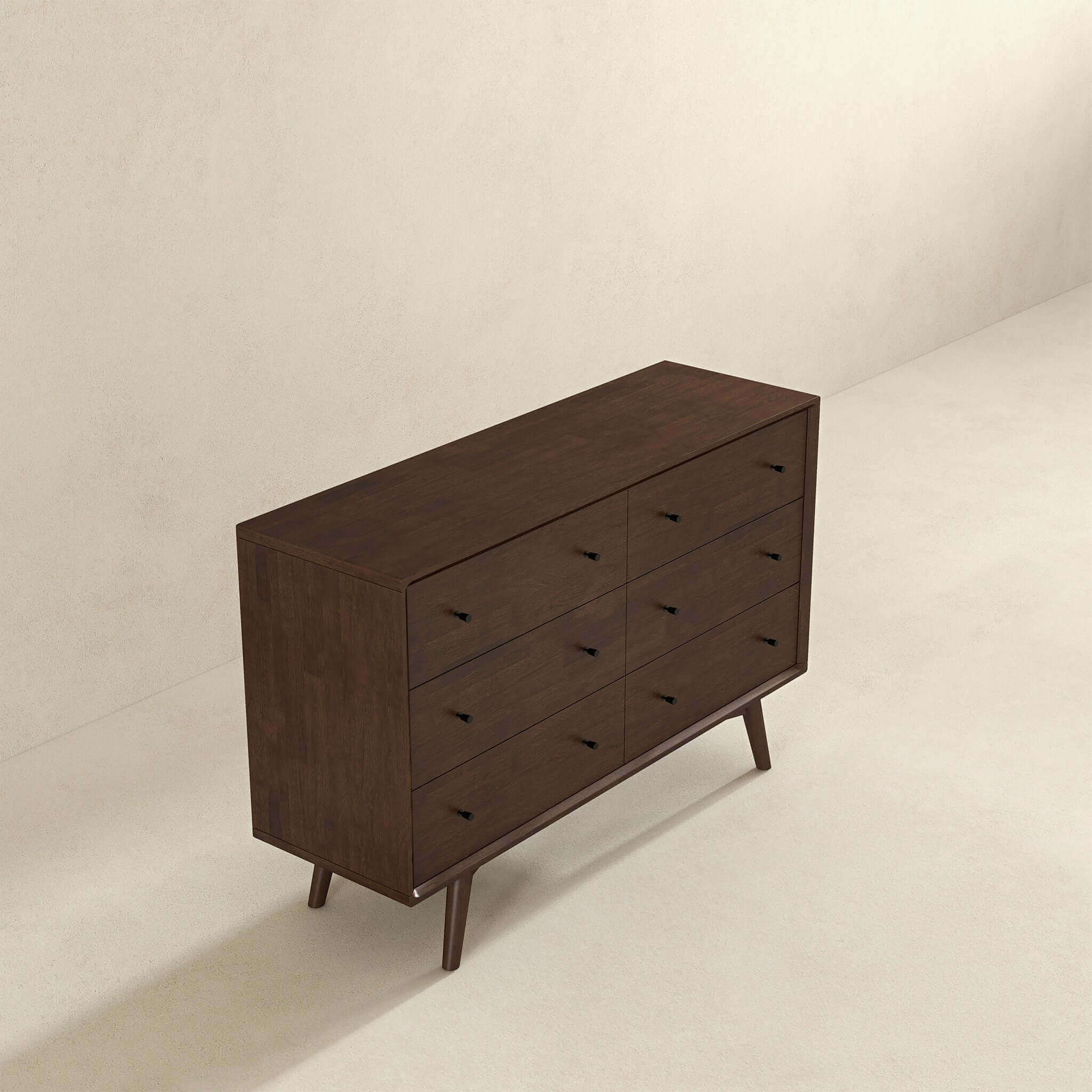 Ashcroft - Mid-Century Modern Dresser with 6 Drawer