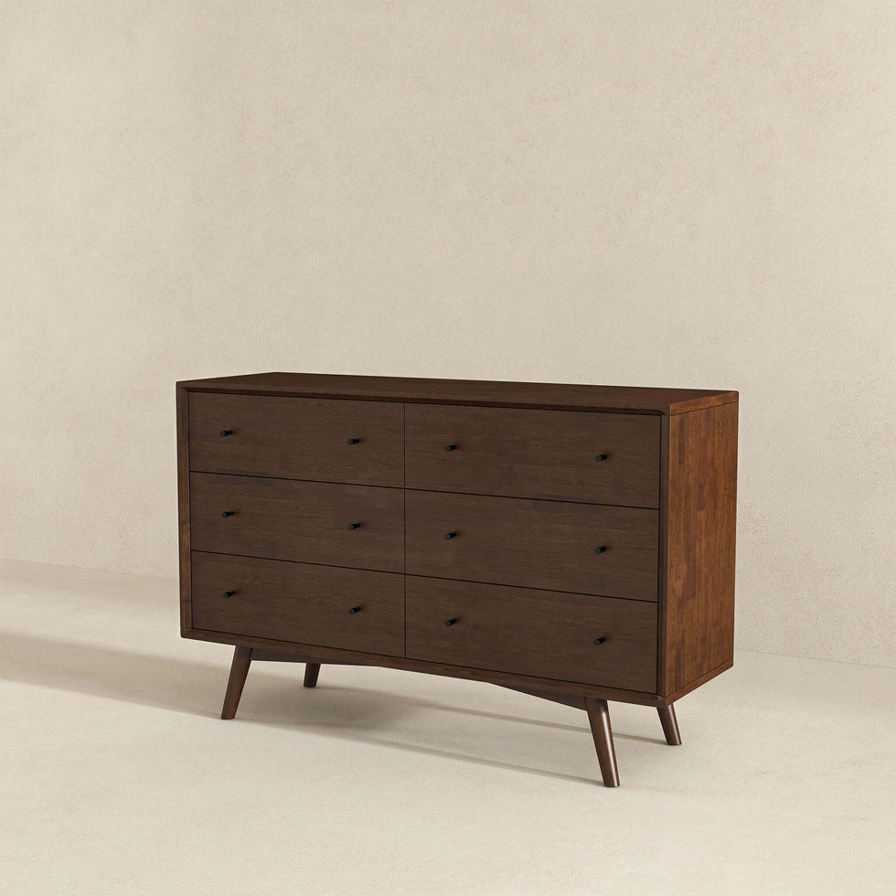 Ashcroft - Mid-Century Modern Dresser with 6 Drawer