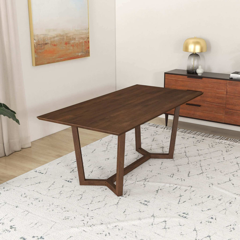 Ashcroft - Marina Solid Wood Dining Table in Brown