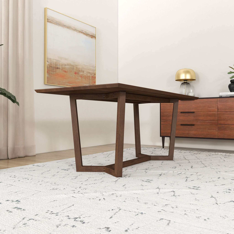 Ashcroft - Marina Solid Wood Dining Table in Brown