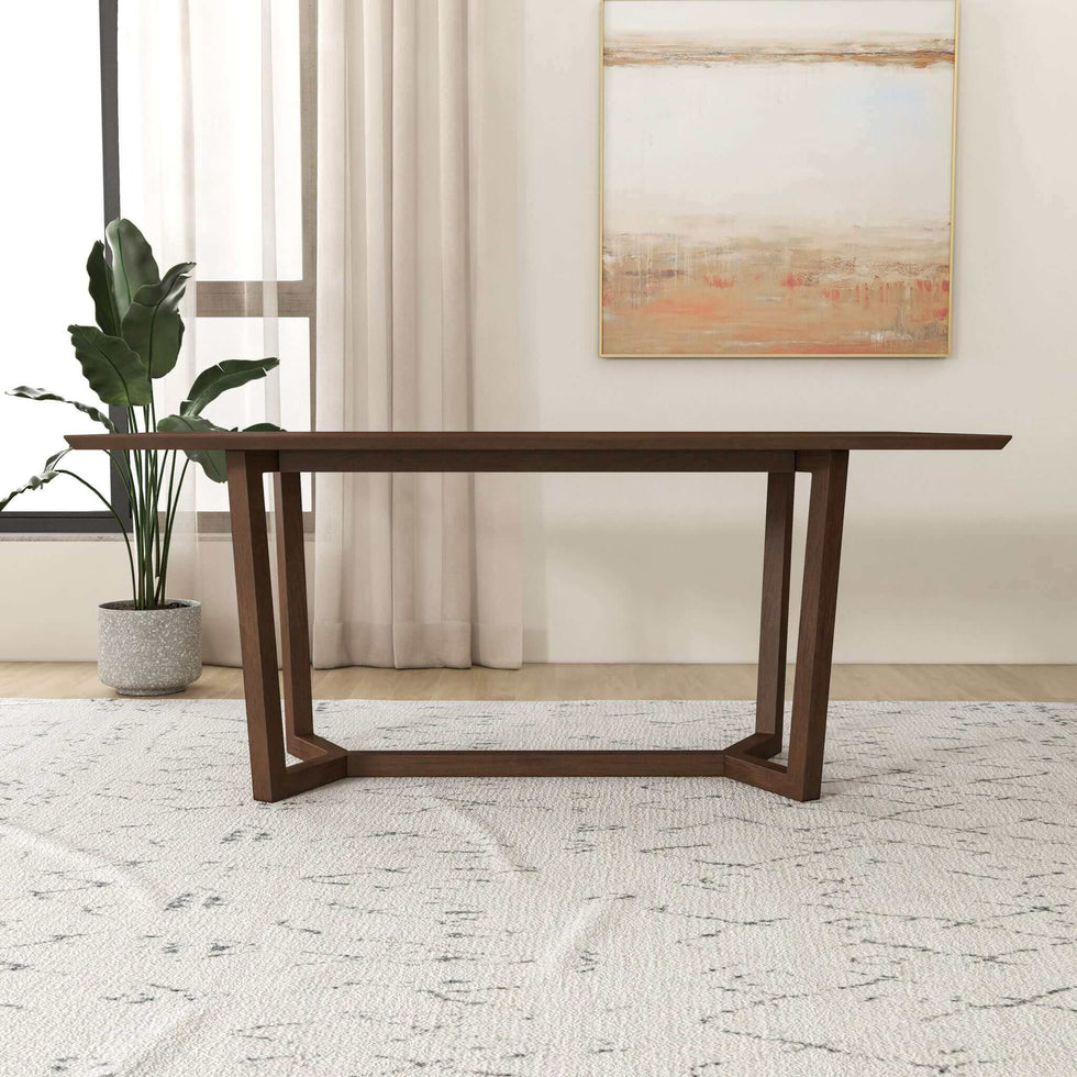 Ashcroft - Marina Solid Wood Dining Table in Brown