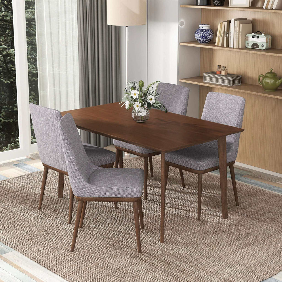 Ashcroft - 47" Carlos Solid Wood Dining Table