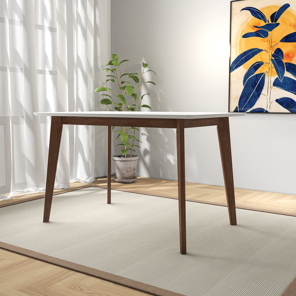 Ashcroft - 47" Carlos Solid Wood Dining Table