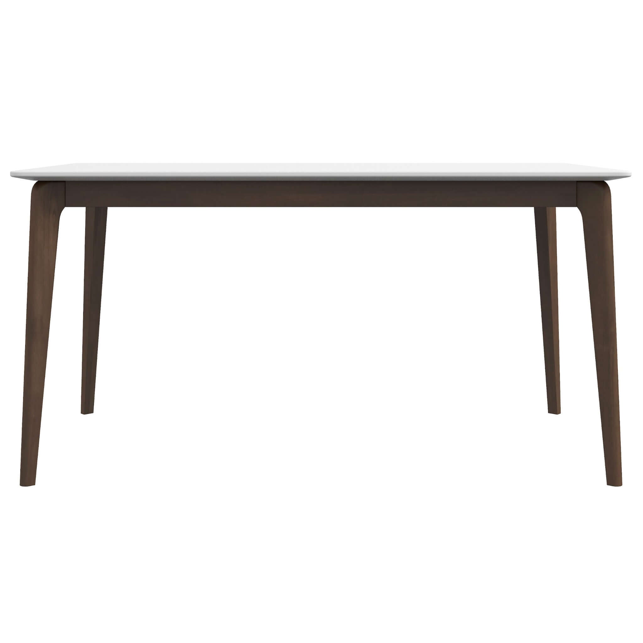 Ashcroft - Lindsey Solid Wood White Top Dining Table