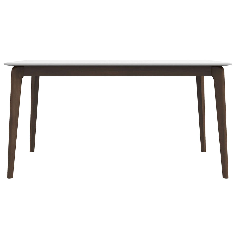 Ashcroft - Lindsey Solid Wood White Top Dining Table