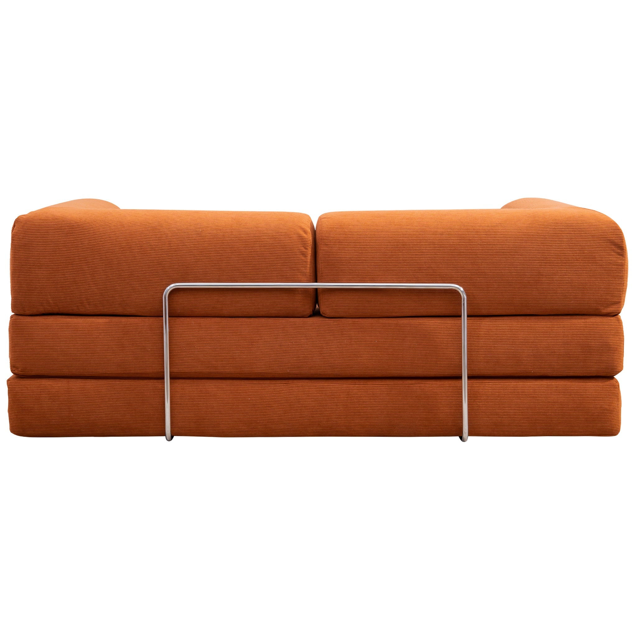 Ashcroft - Estelle Orange Corduroy Daybed