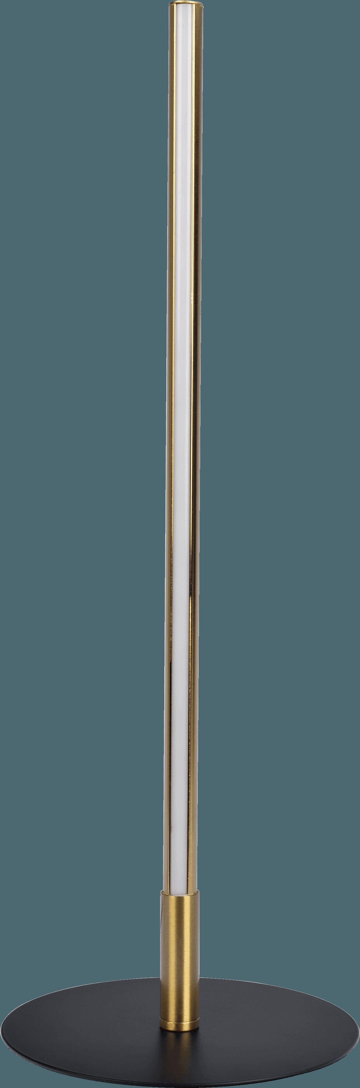 Ashcroft - Dimond Black LED Table Lamp with On/Off Switch Round Metal Base