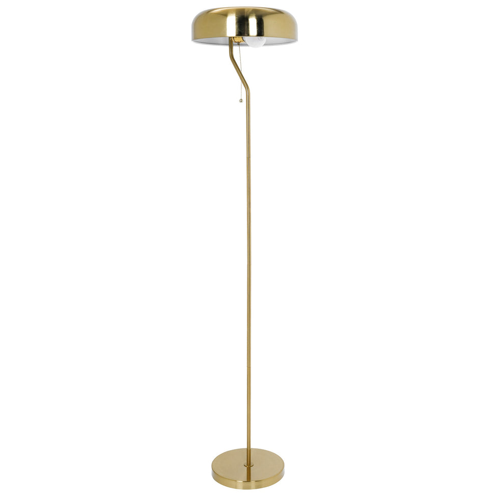 Ashcroft - Spectra Floor Lamp - Gold outer and White inner