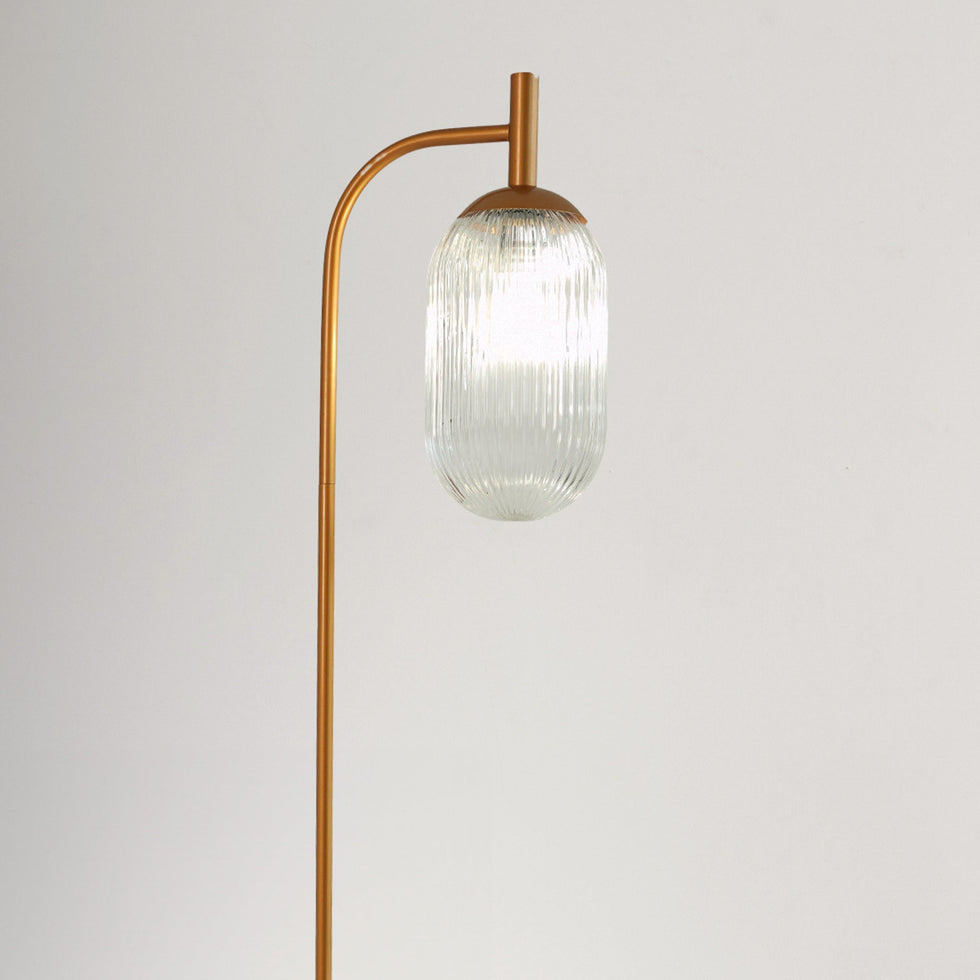 Ashcroft - Vela Floor Lamp Bronze and Clear