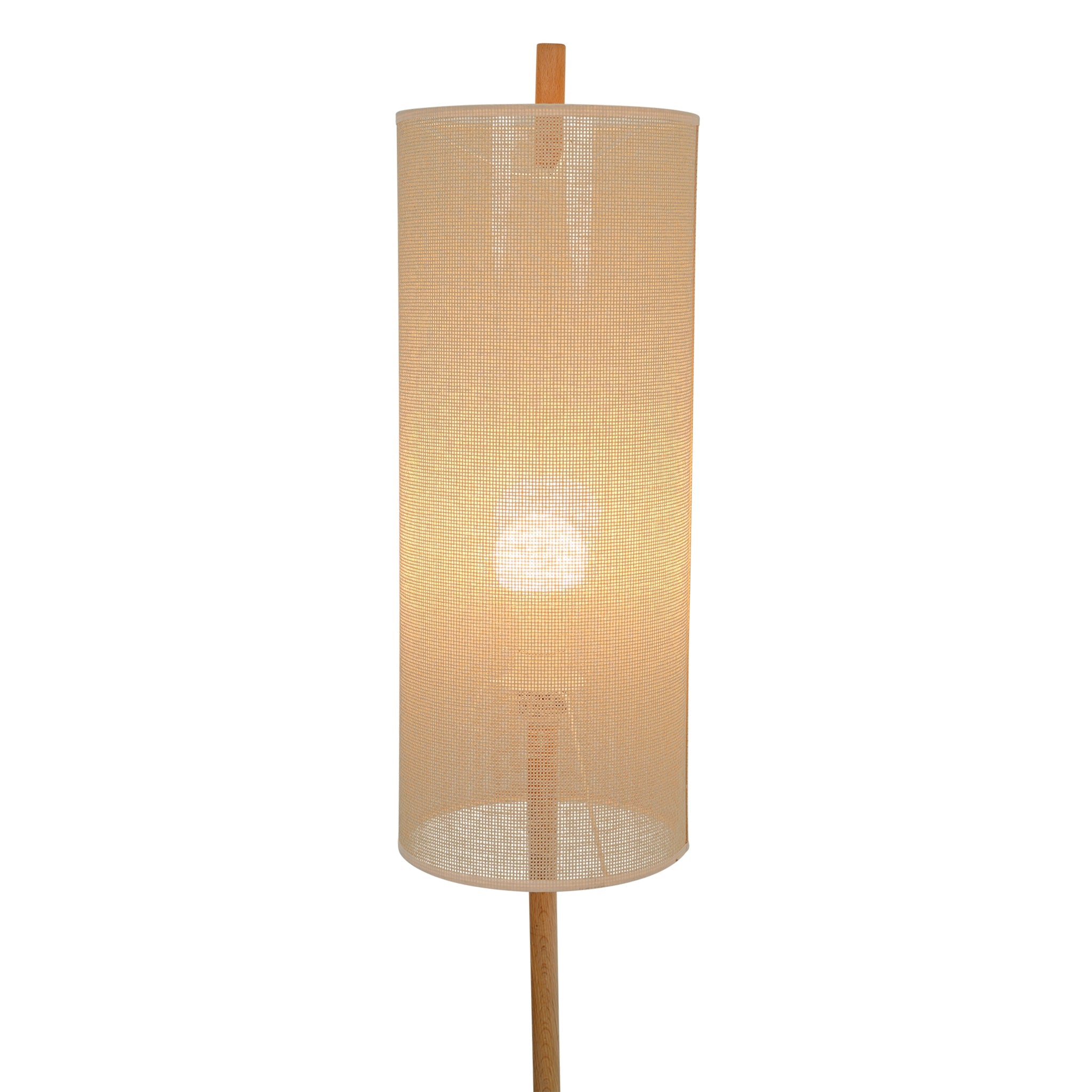 Ashcroft - Vialux Floor Lamp - Oak and Natural