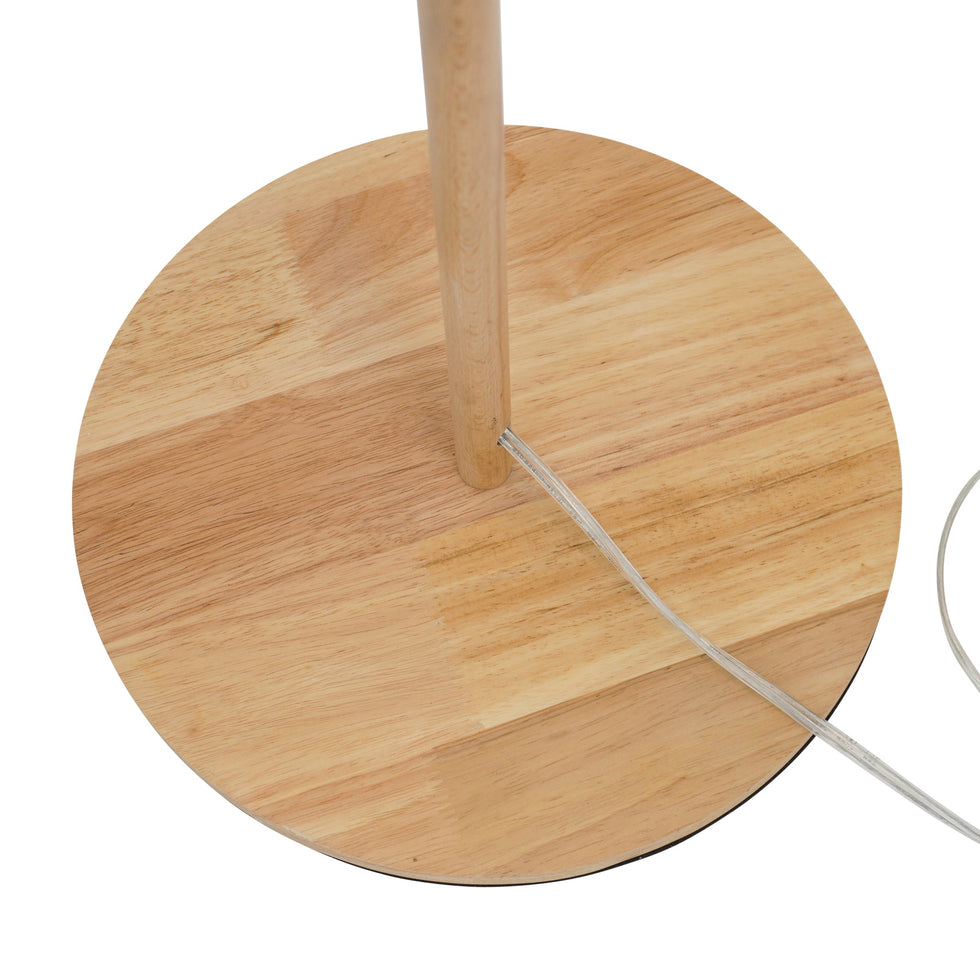 Ashcroft - Lirian Floor Lamp - Oak and Natural