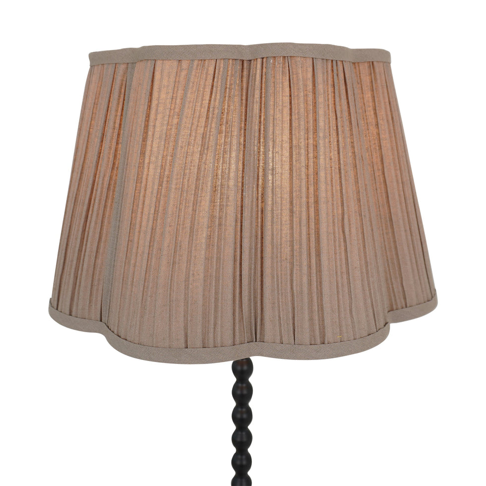Ashcroft - Stello Floor Lamp Natural and Black