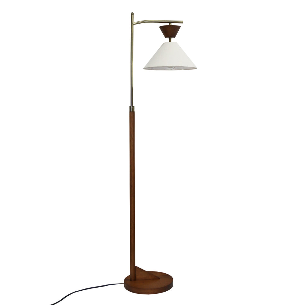 Ashcroft - Zensa Brown Floor Lamp