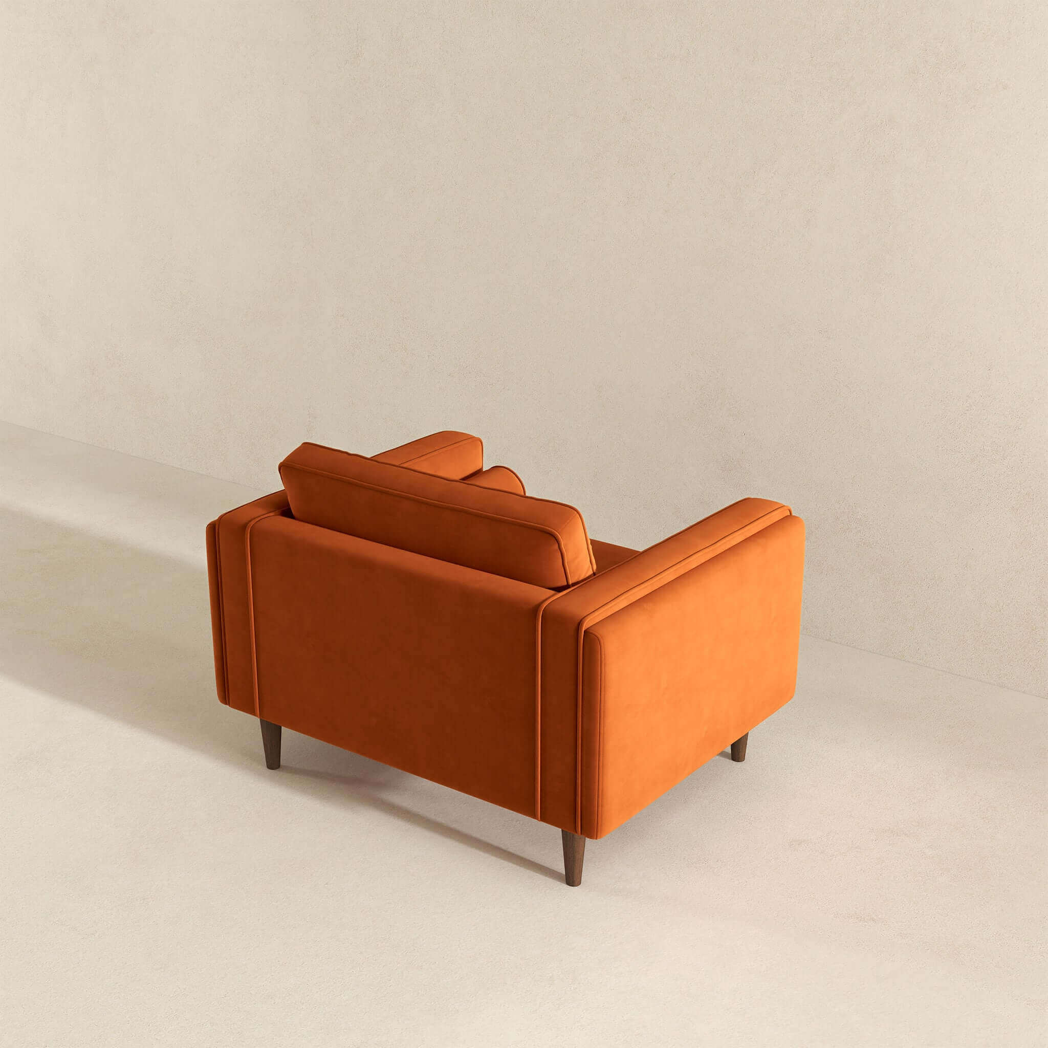 Ashcroft - Amber Velvet Lounge Chair