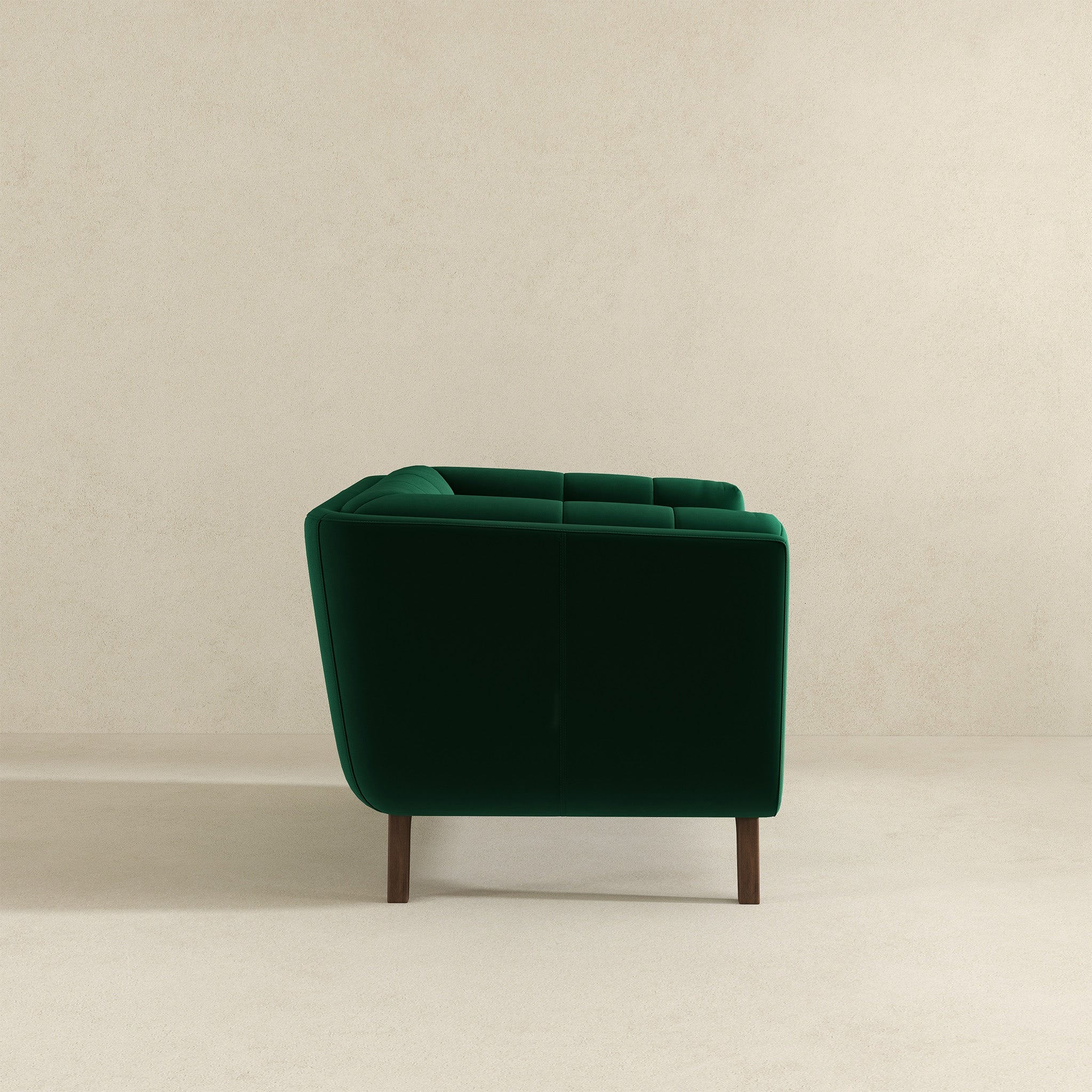 Ashcroft - Addison Mid-Century Modern Velvet Lounge Chair