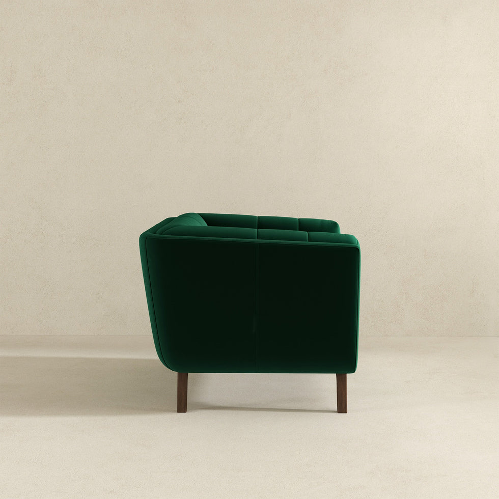 Ashcroft - Addison Mid-Century Modern Velvet Lounge Chair