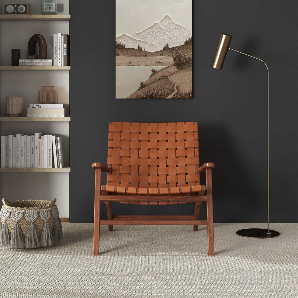 Ashcroft - Kangley Leather Armchair in Tan