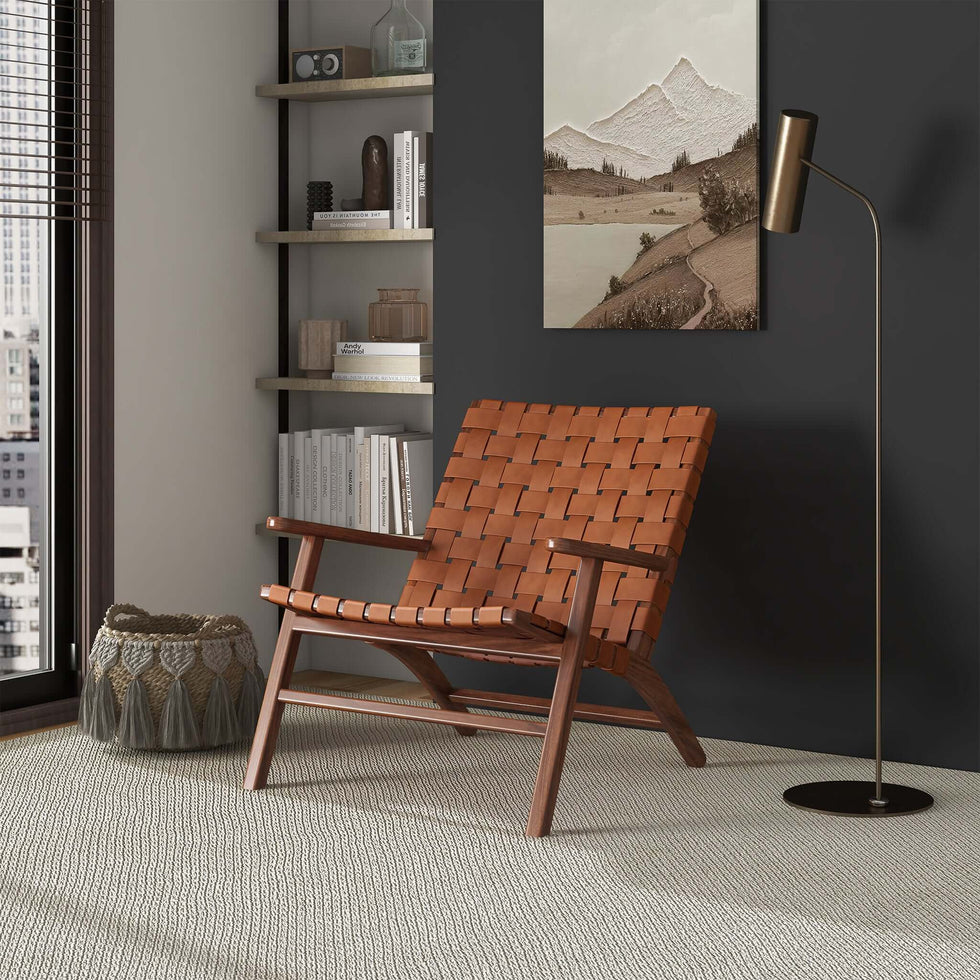 Ashcroft - Kangley Leather Armchair in Tan