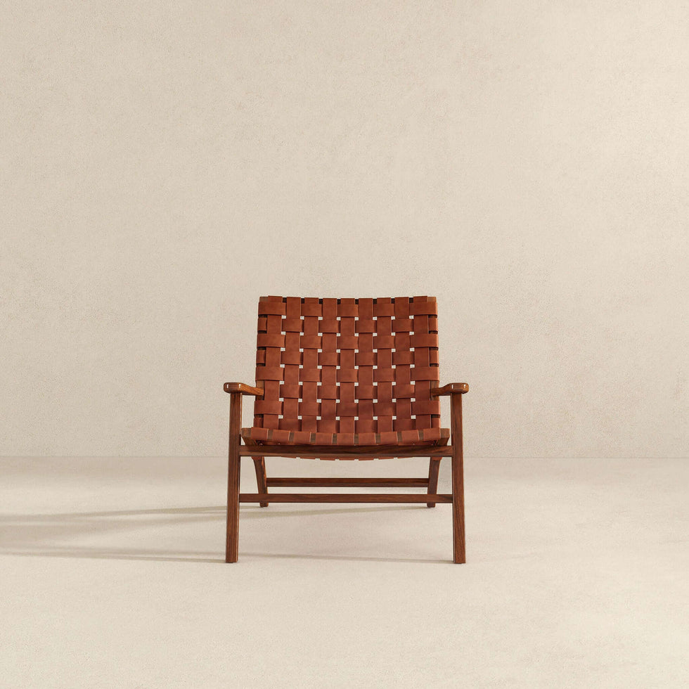 Ashcroft - Kangley Leather Armchair in Tan