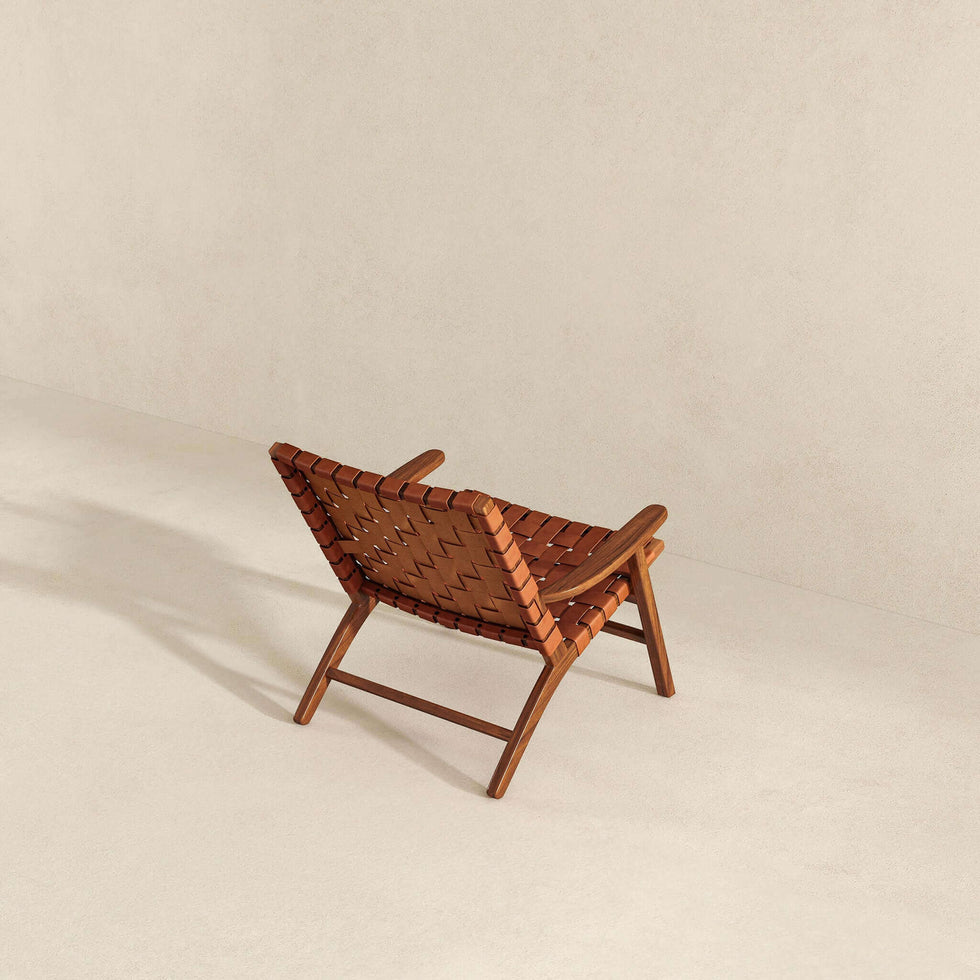 Ashcroft - Kangley Leather Armchair in Tan