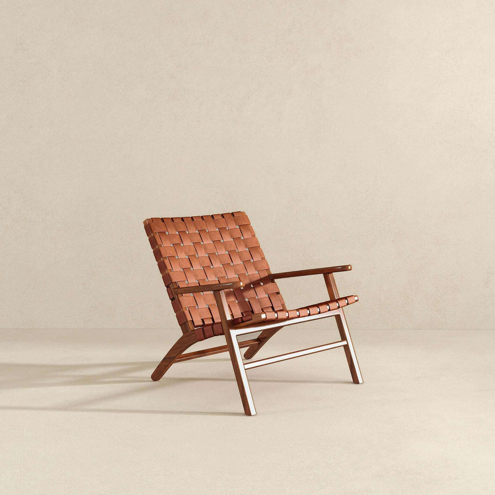 Ashcroft - Kangley Leather Armchair in Tan
