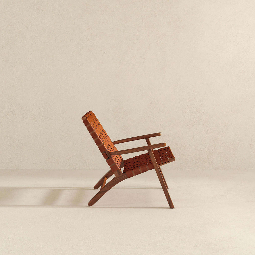 Ashcroft - Kangley Leather Armchair in Tan