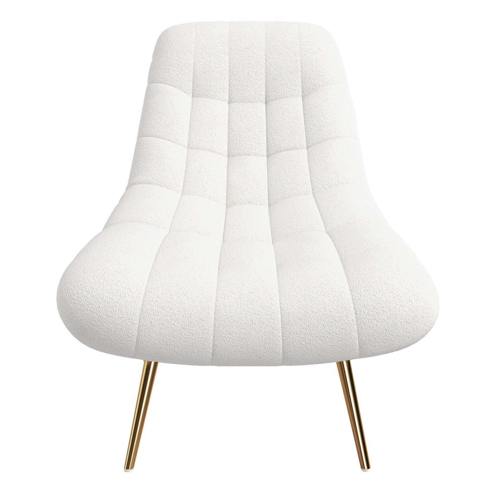 Ashcroft - Aubrey French Boucle Lounge Chair