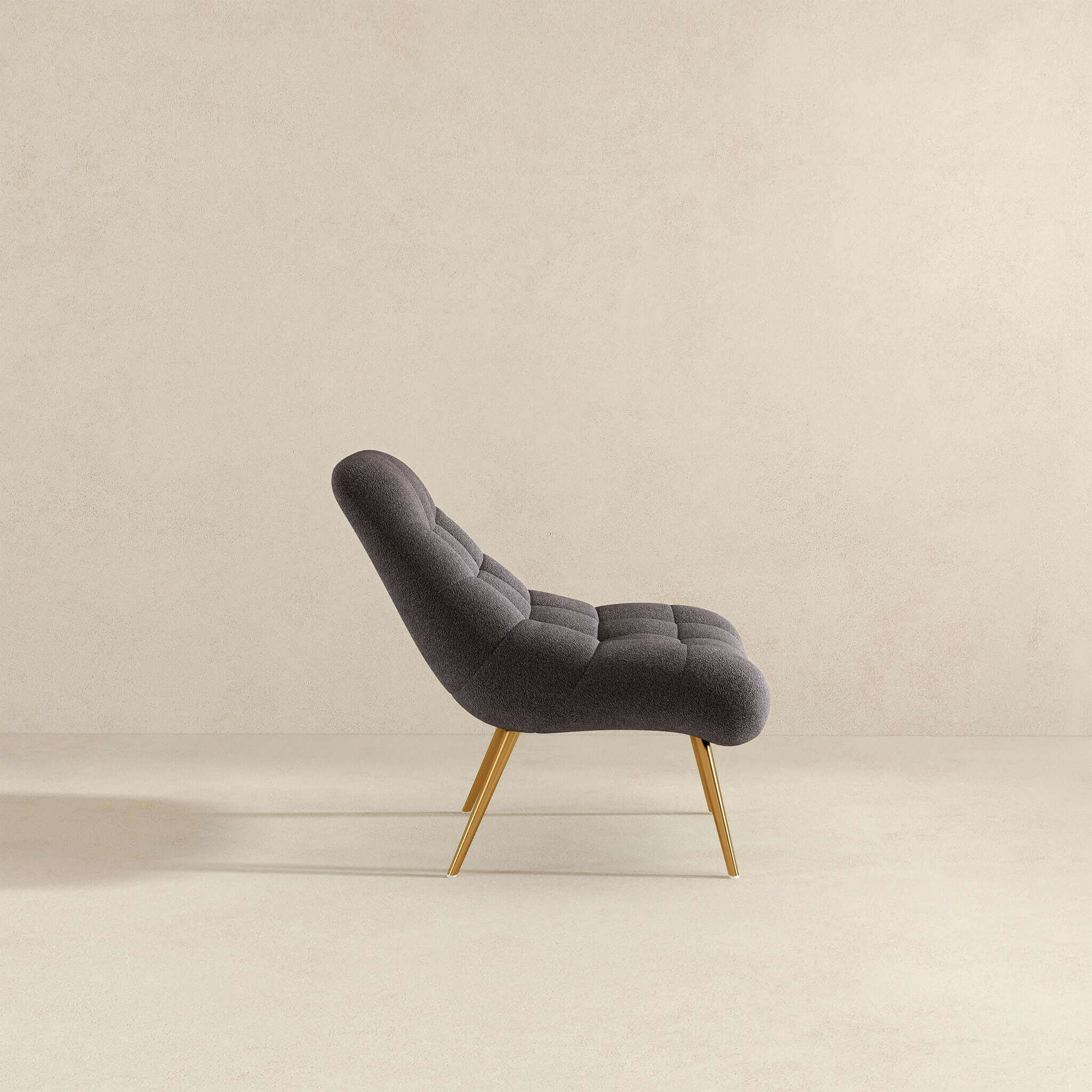 Ashcroft - Aubrey French Boucle Lounge Chair