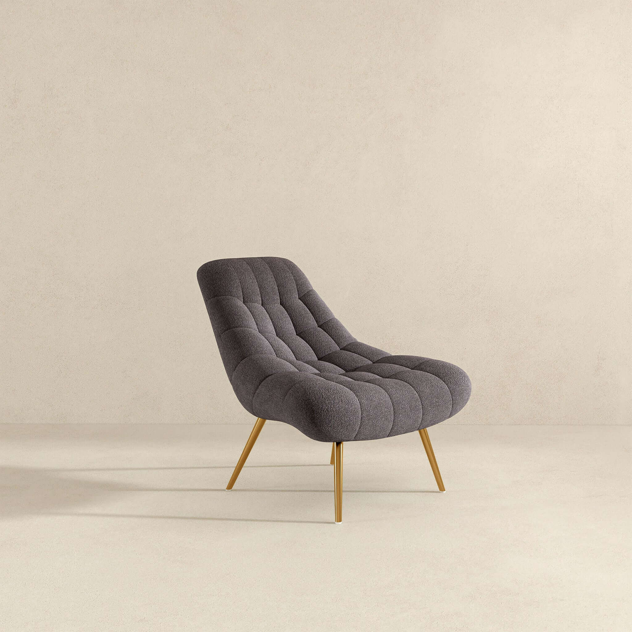 Ashcroft - Aubrey French Boucle Lounge Chair