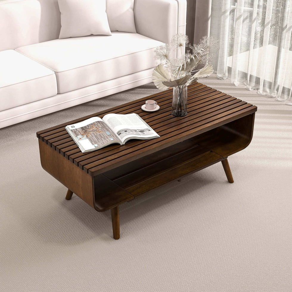 Ashcroft - Alice Coffee Table in Walnut