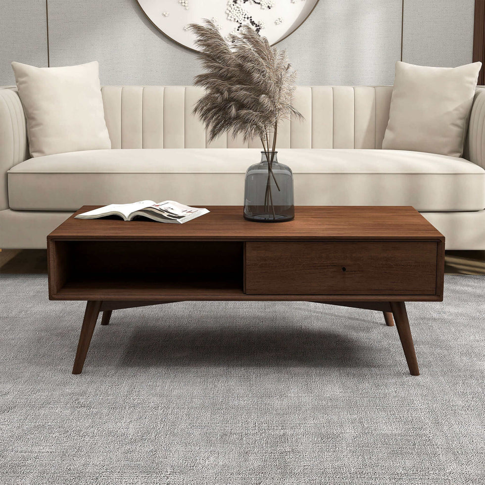 Ashcroft - Caroline Walnut Coffee Table