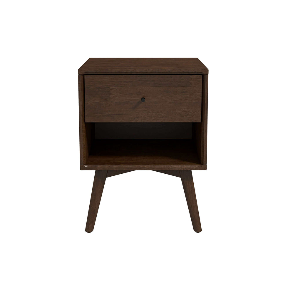 Ashcroft - Caroline Mid Century Modern Style Night Stand 1-Drawer