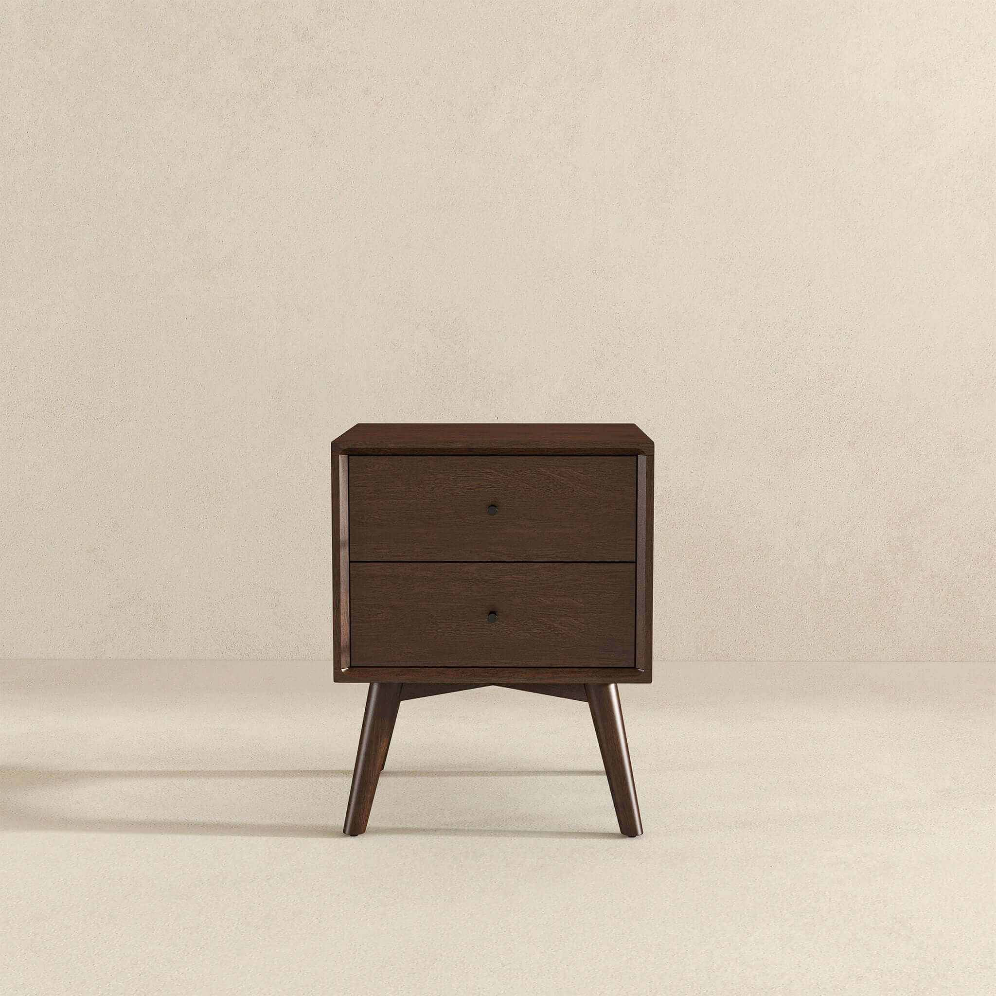 Ashcroft - Caroline Walnut Night Stand 2-Drawer