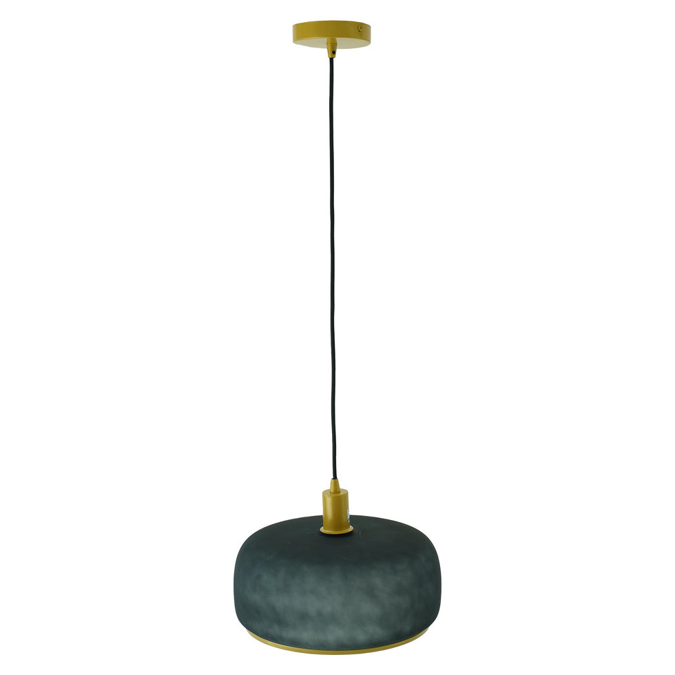 Ashcroft - Dune Pendant Lamp in Black Sprayed and Gold