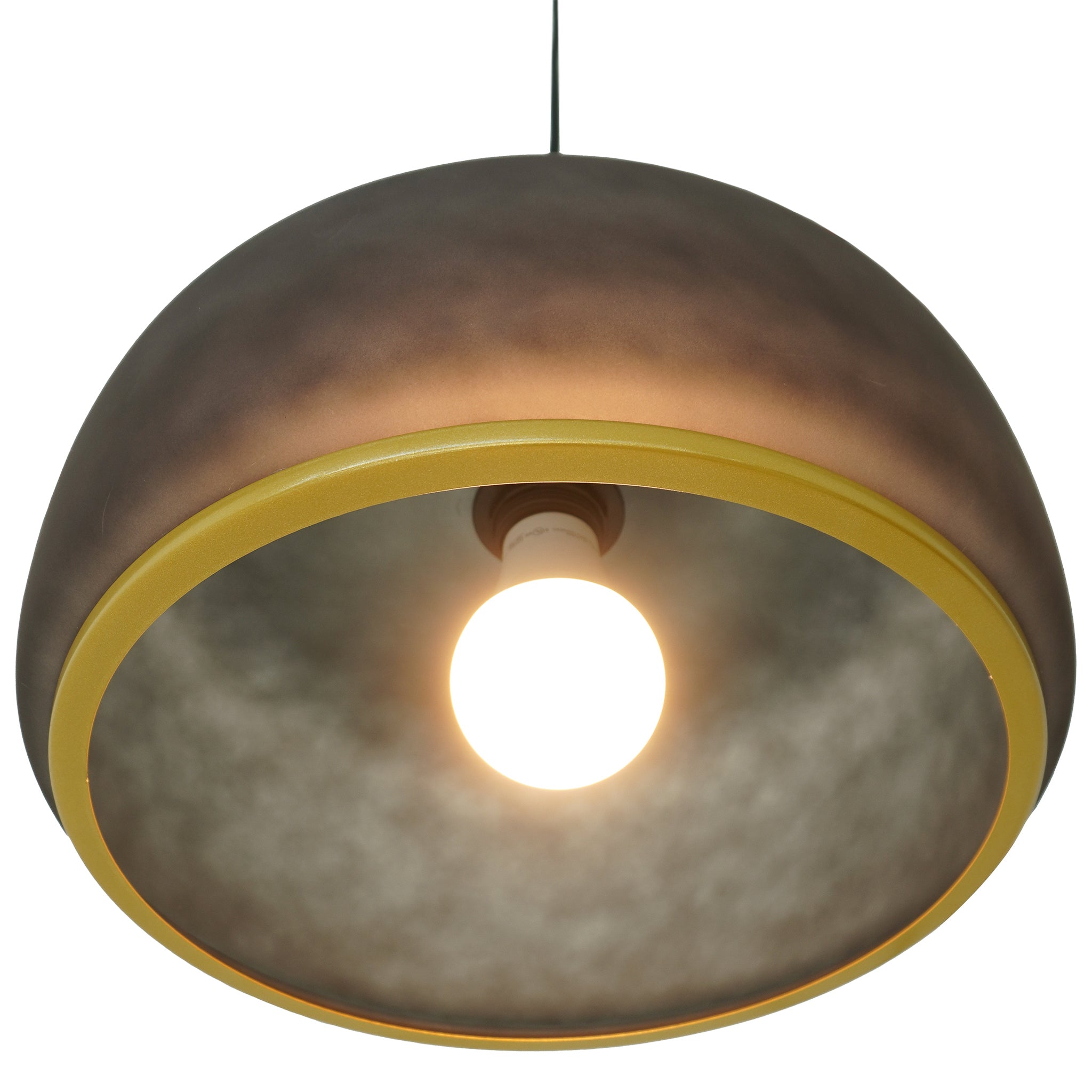 Ashcroft - Dune Pendant Lamp in Black Sprayed and Gold