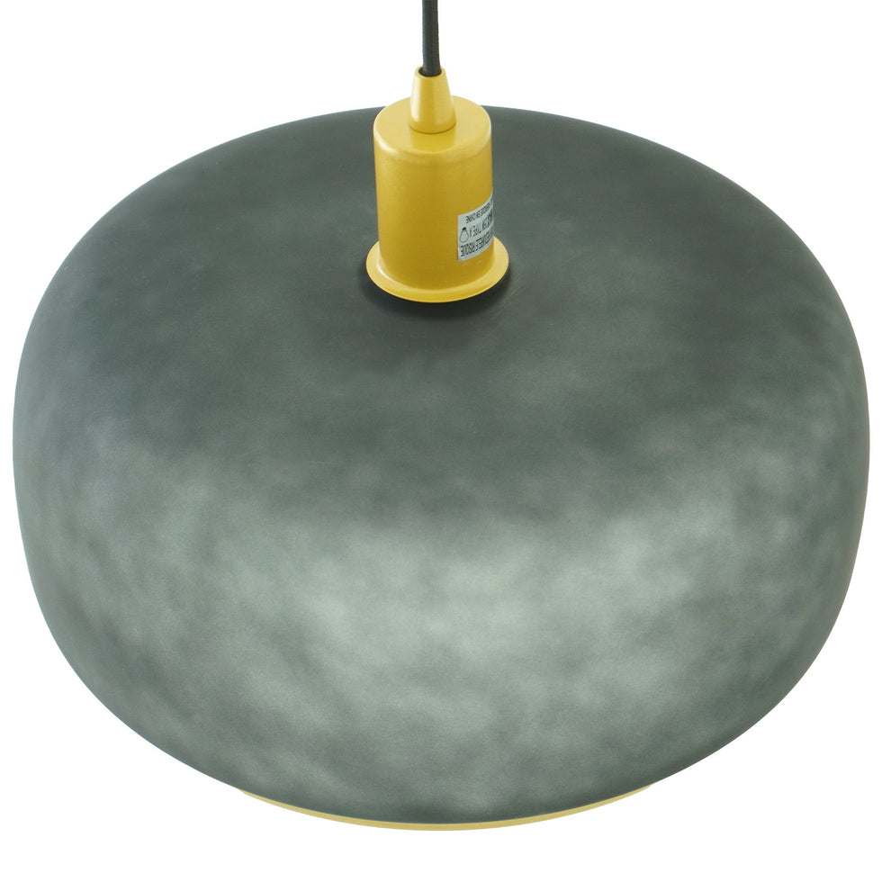Ashcroft - Dune Pendant Lamp in Black Sprayed and Gold