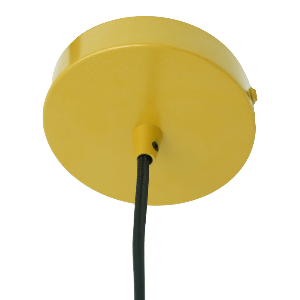 Ashcroft - Dune Pendant Lamp in Black Sprayed and Gold