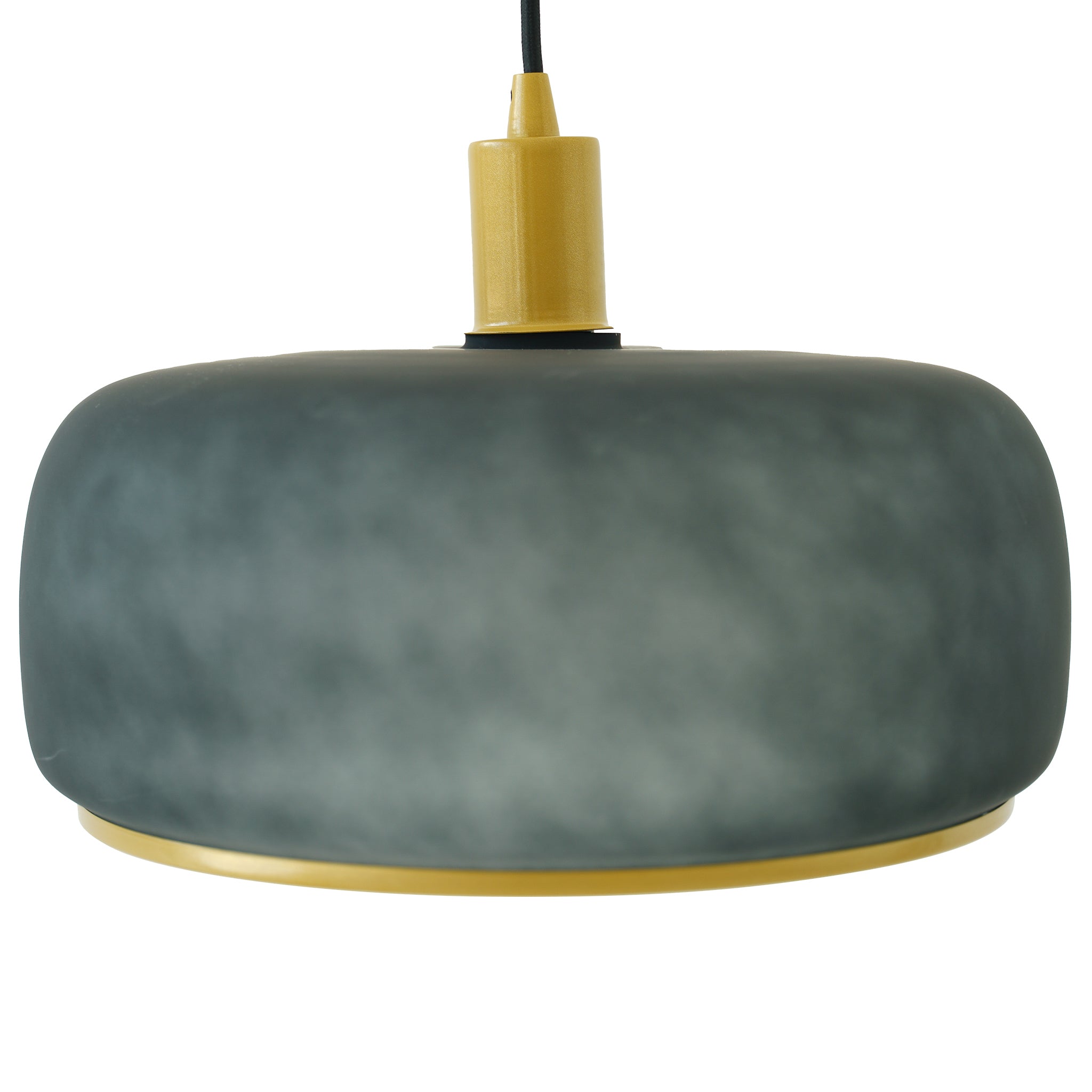 Ashcroft - Dune Pendant Lamp in Black Sprayed and Gold