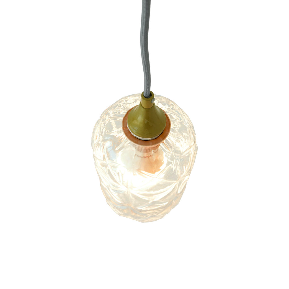 Ashcroft - Glowline Pendant Lamp in Gold and Clear