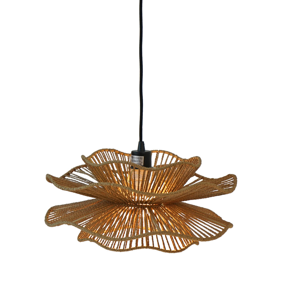 Ashcroft - Dunham Pendant Lamp in Black and Natural