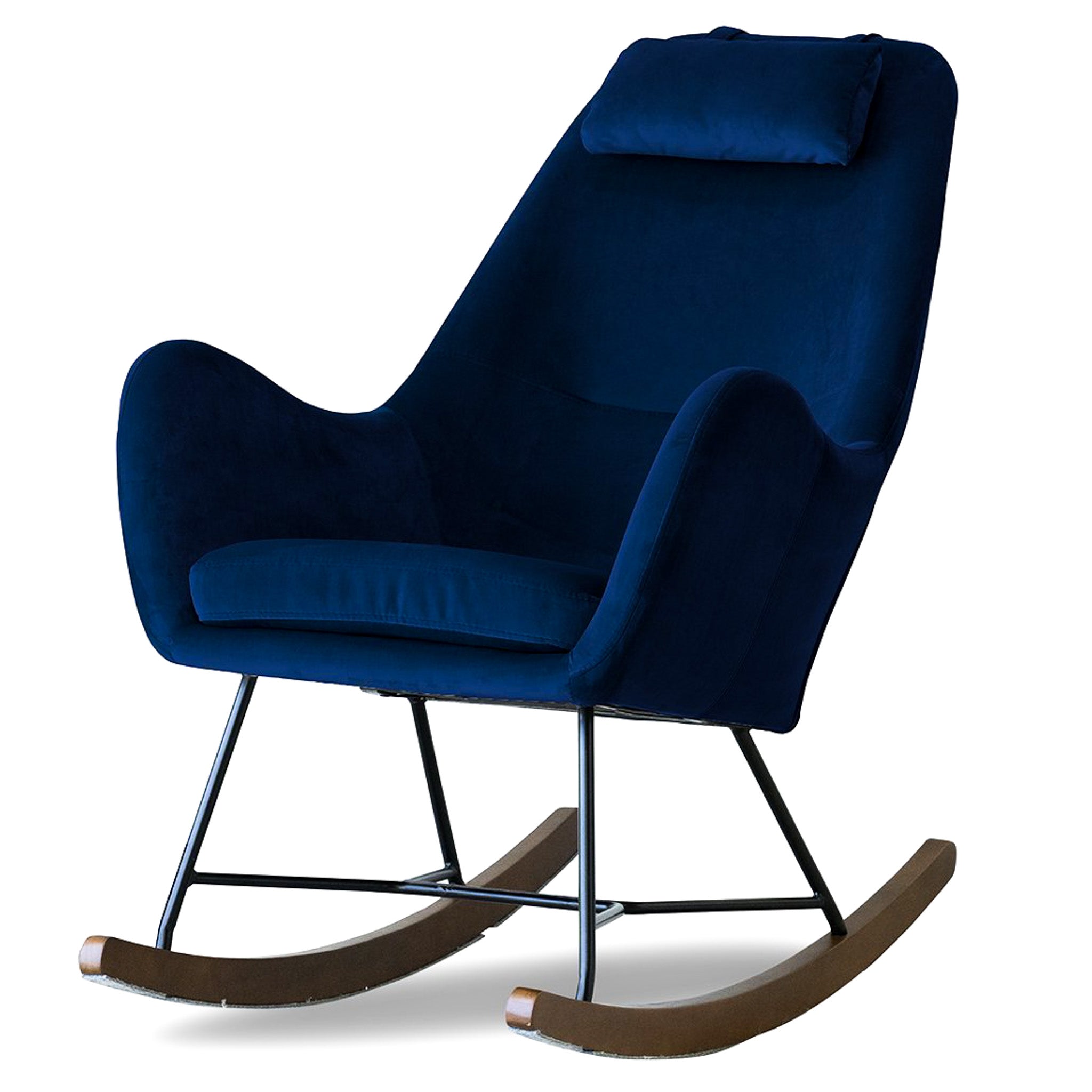 Ashcroft - Chelsea Velvet Rocking Chair