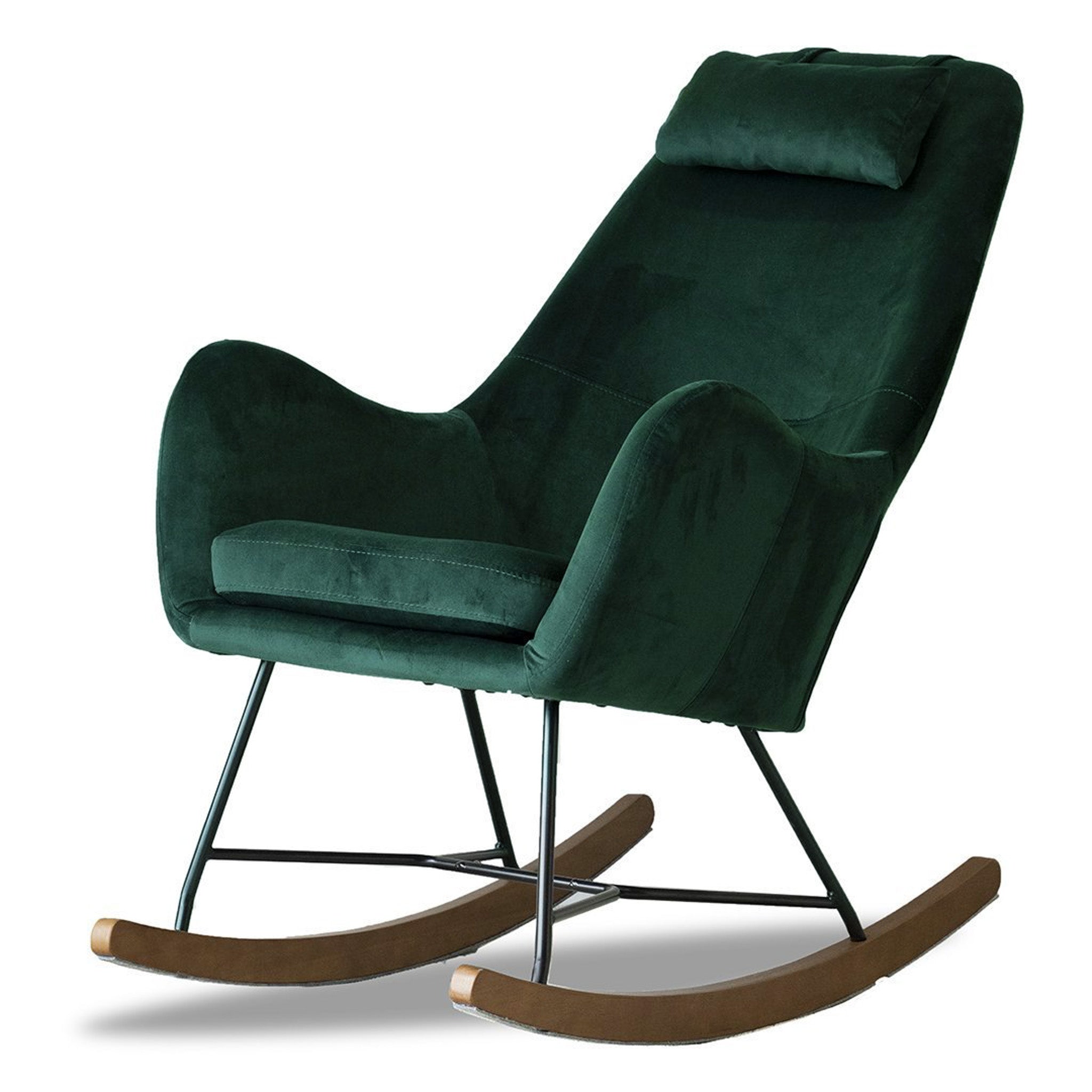 Ashcroft - Chelsea Velvet Rocking Chair