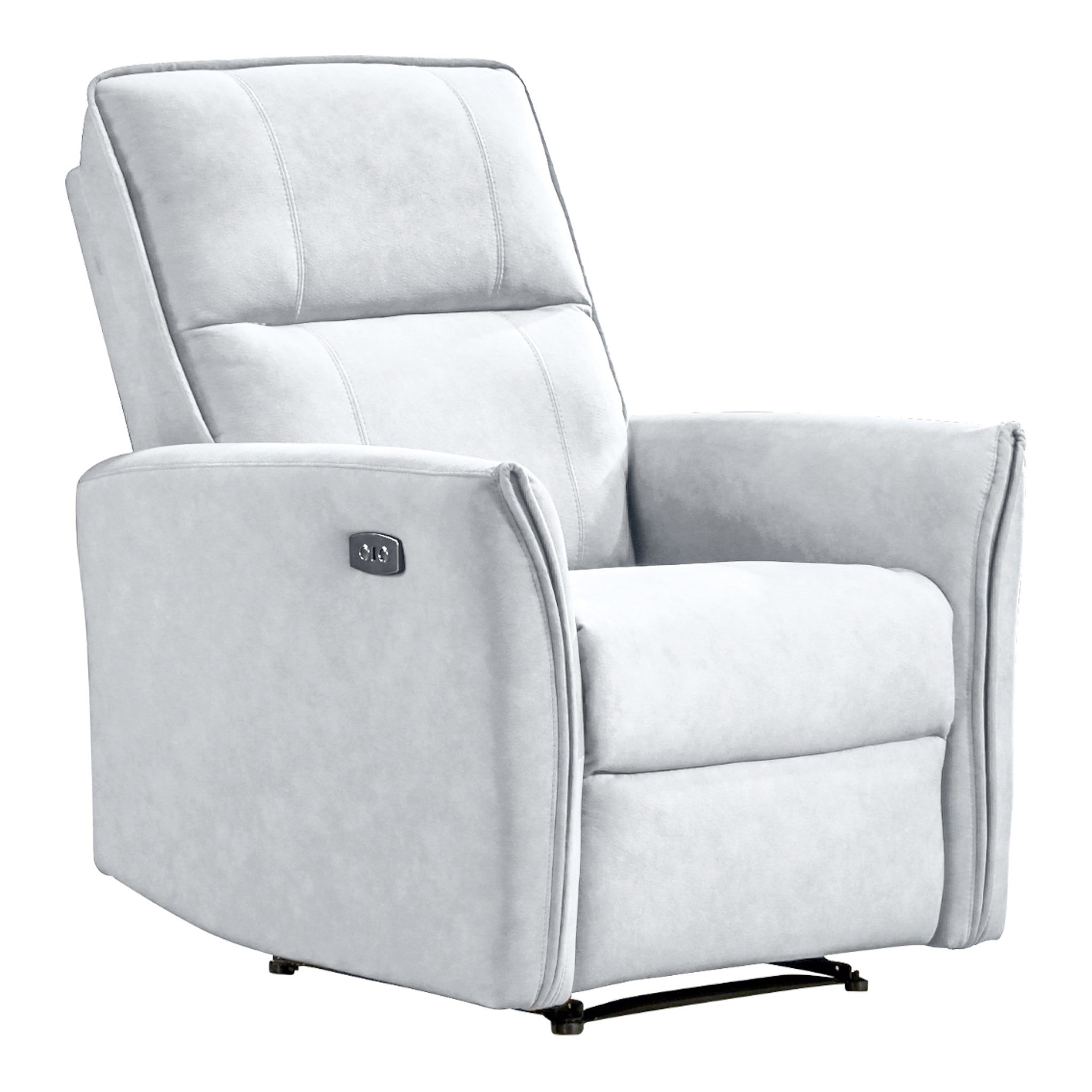 Ashcroft - Asheville Suede Recliner Chair