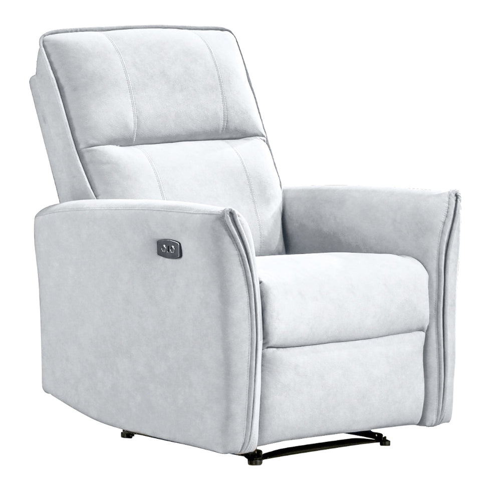 Ashcroft - Asheville Suede Recliner Chair