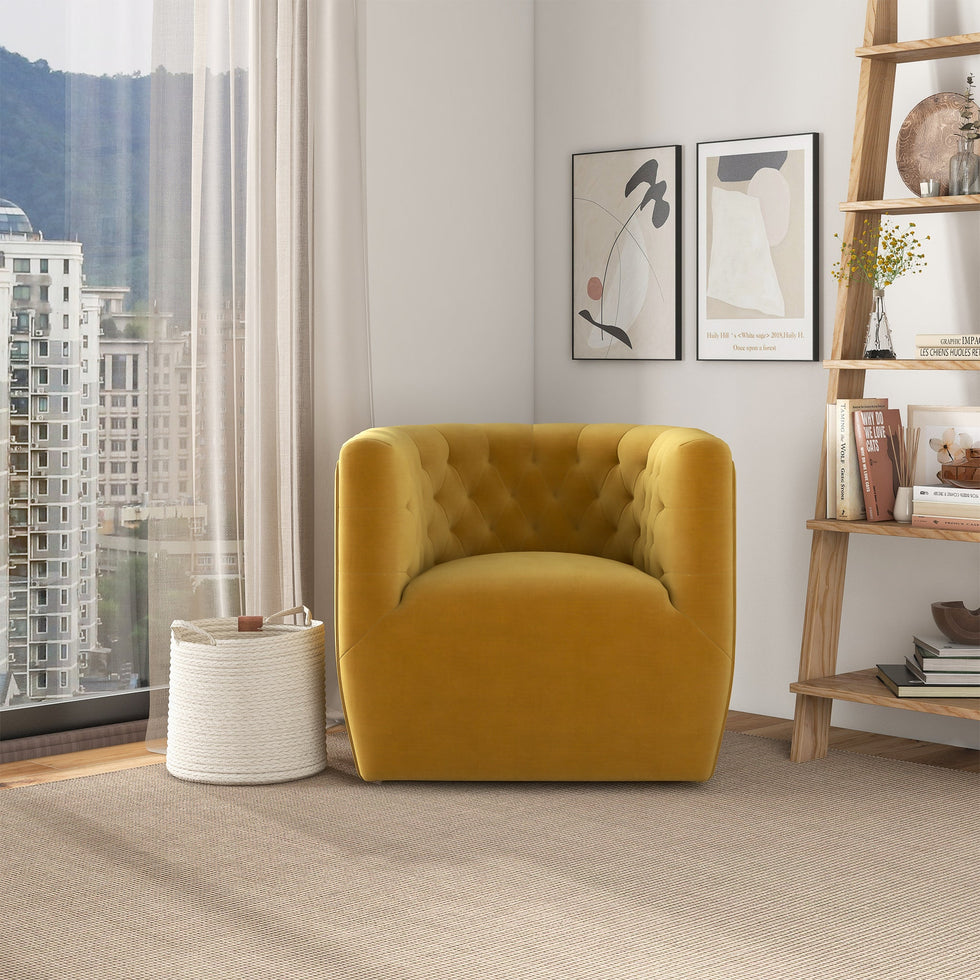 Ashcroft - Delaney Swivel Chair