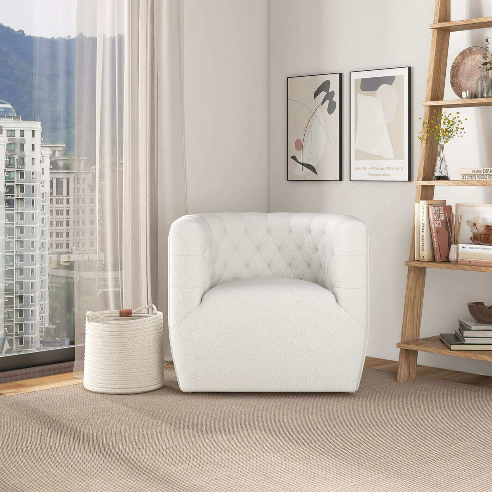 Ashcroft - Delaney Swivel Chair