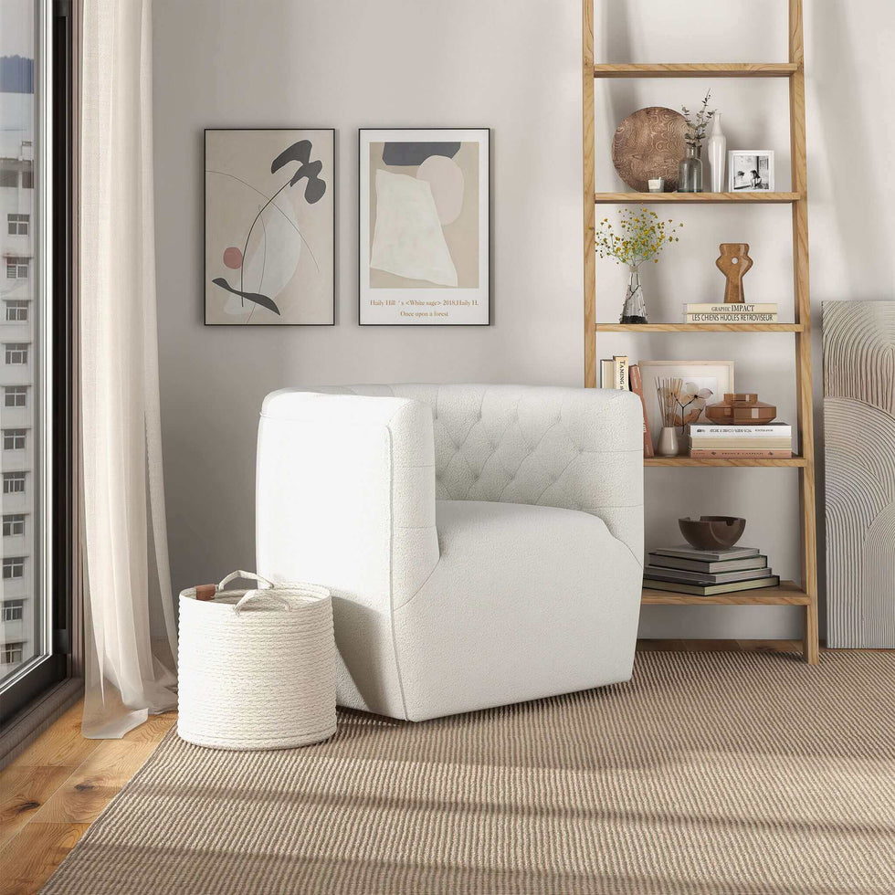Ashcroft - Delaney Swivel Chair