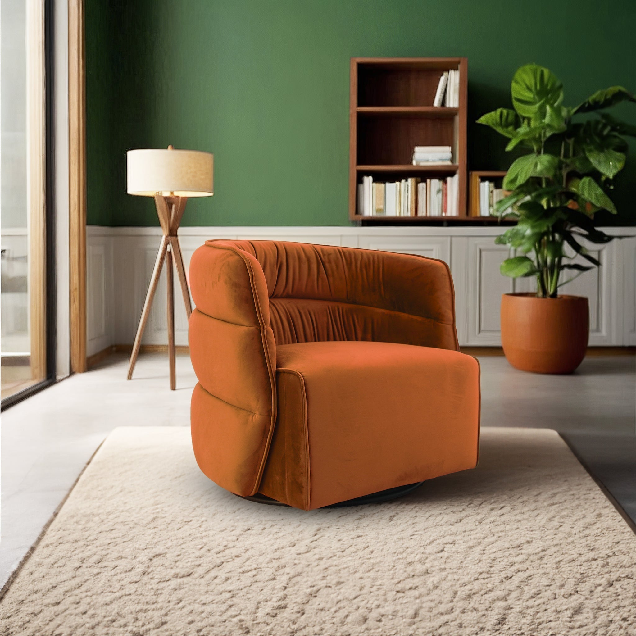 Ashcroft - Walden Swivel Chair
