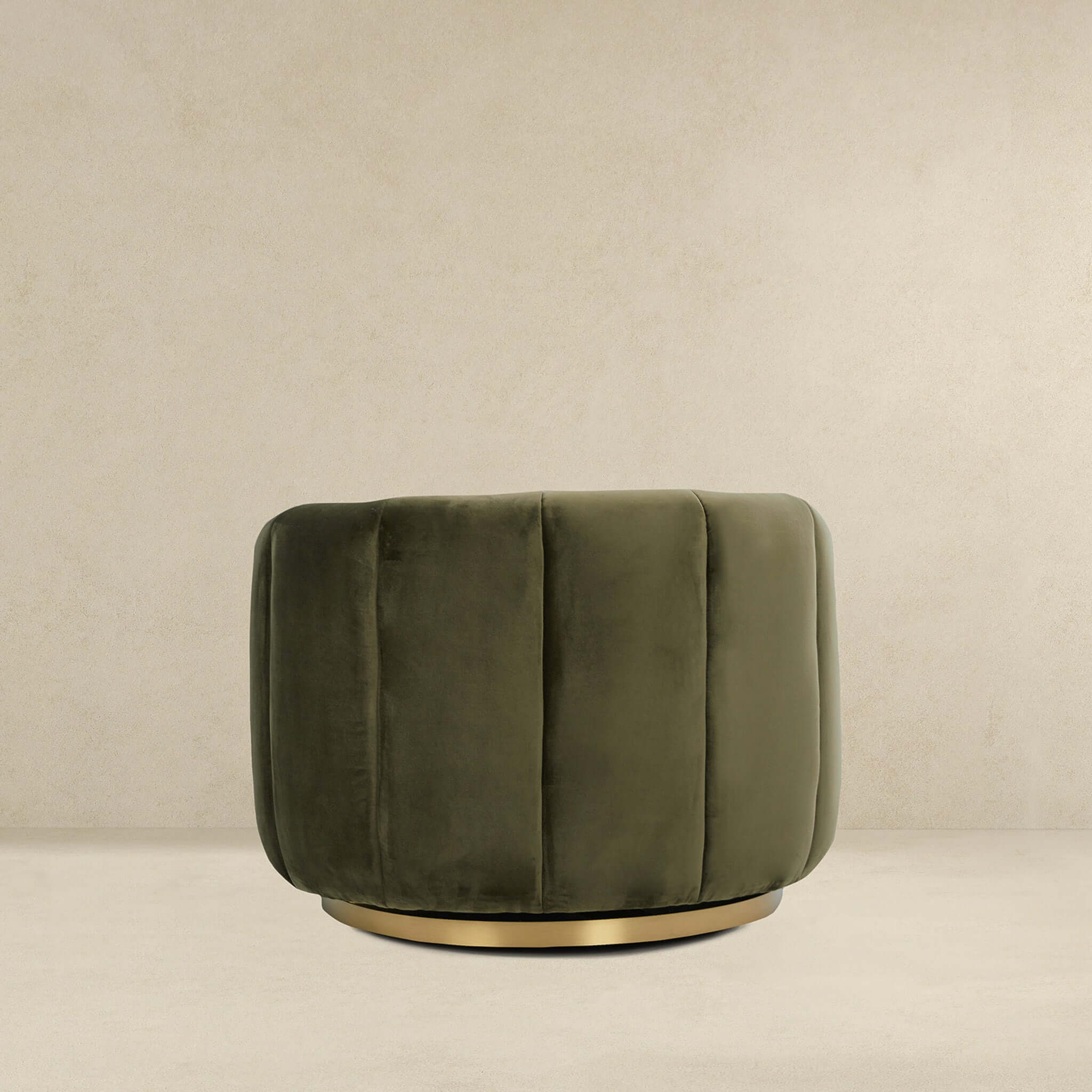 Ashcroft - Cosey Velvet Swivel Chair