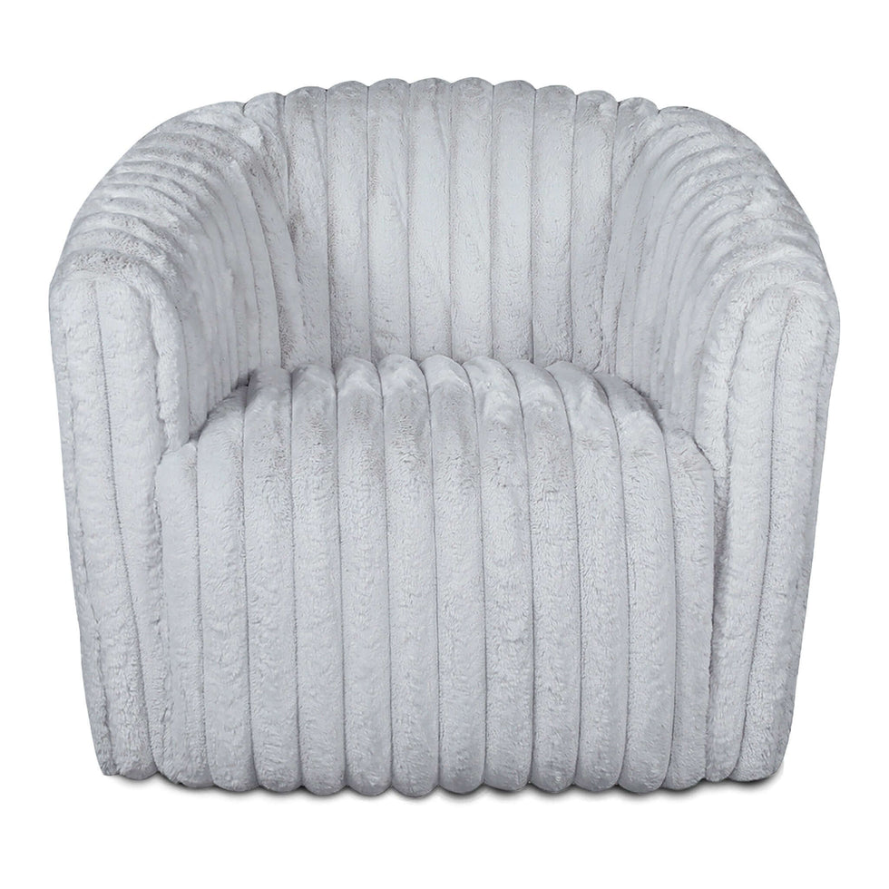 Ashcroft - Mira Velvet Swivel Chair